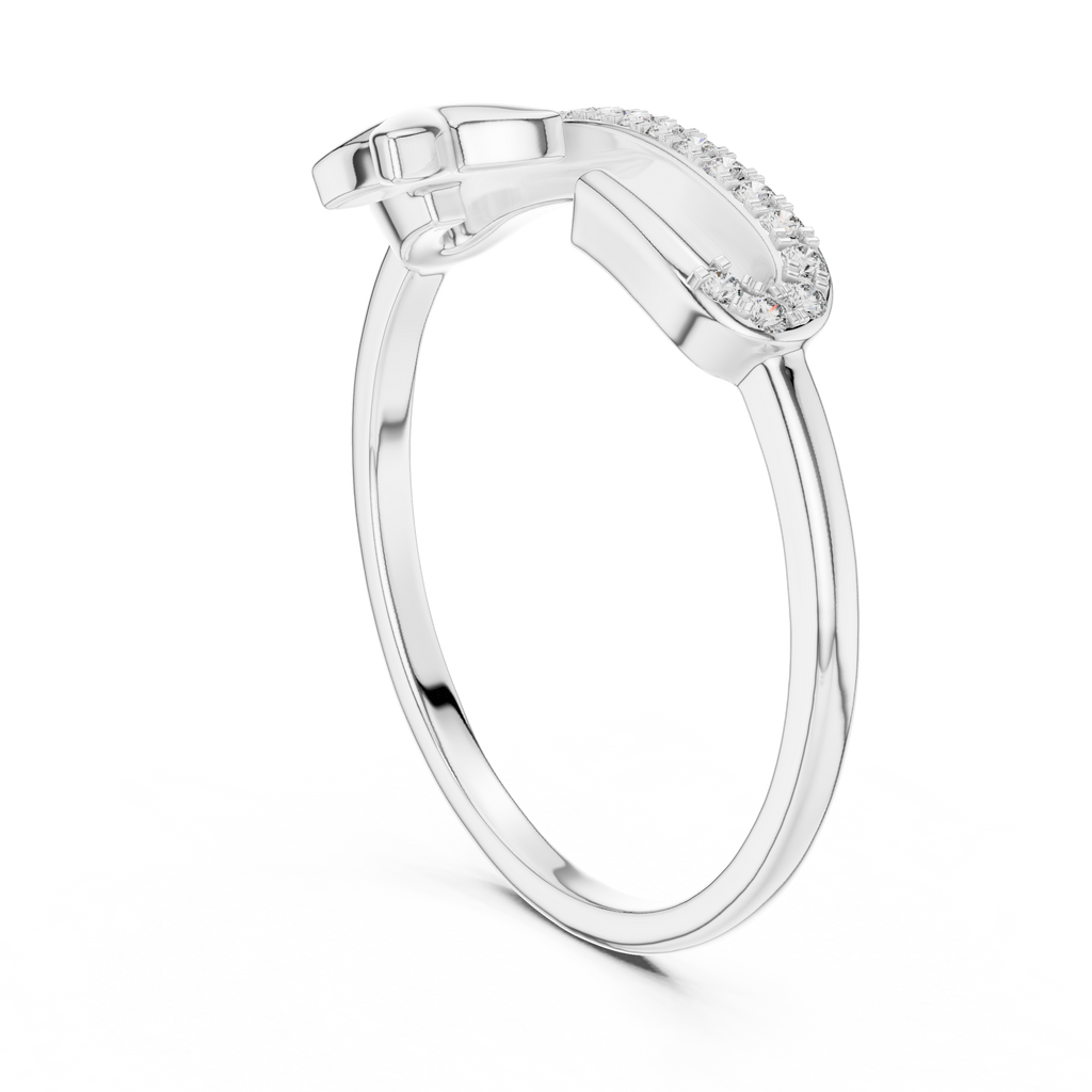 Starfish Glow Gold Ring