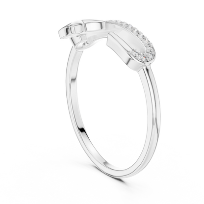 Starfish Glow Gold Ring
