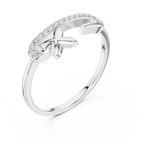 Starfish Glow Gold Ring