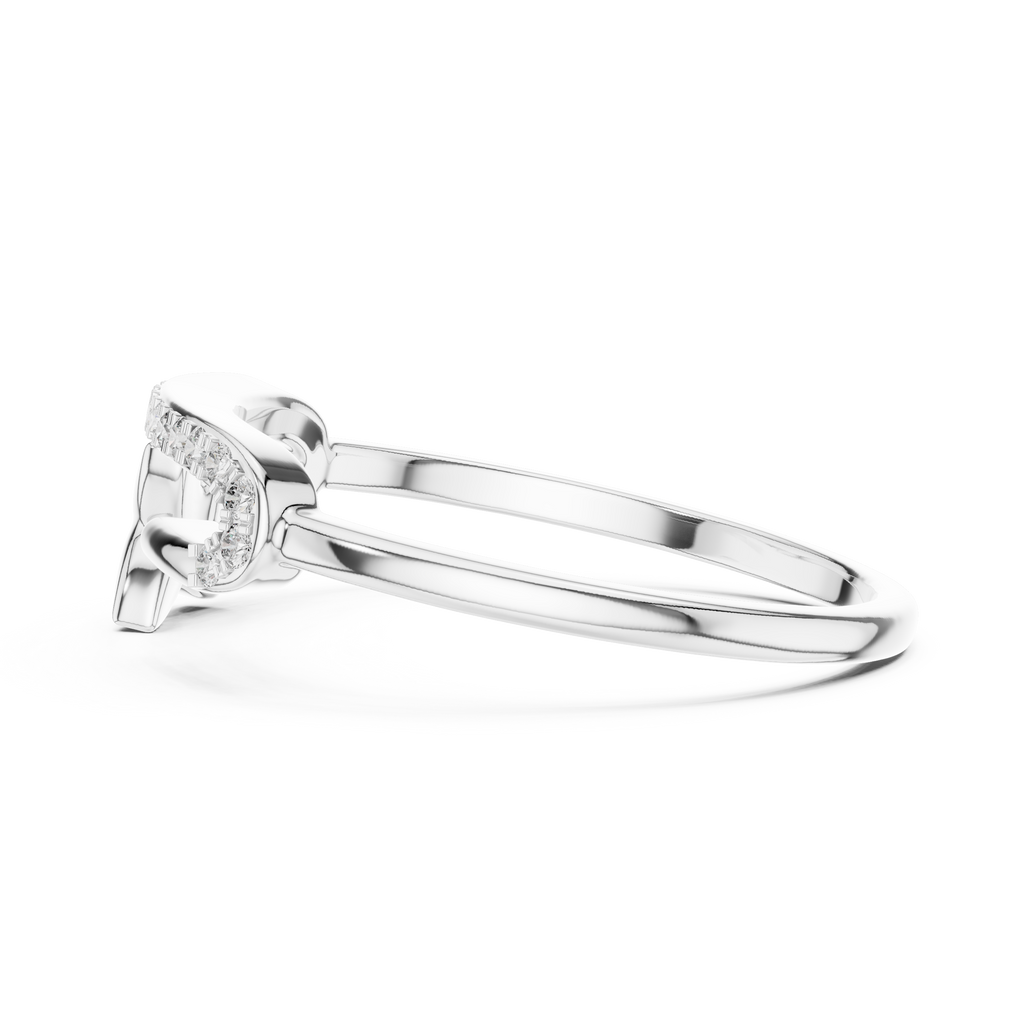 Starfish Glow Gold Ring