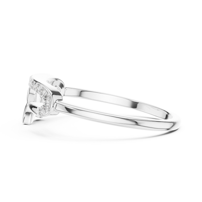 Starfish Glow Gold Ring
