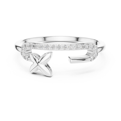Starfish Glow Gold Ring