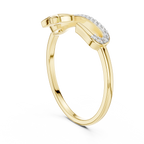 Starfish Glow Gold Ring