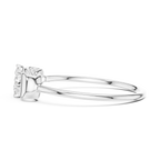 Sparkling Ribbon Elegance Ring