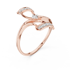 Sparkling Flutter Gold Ring