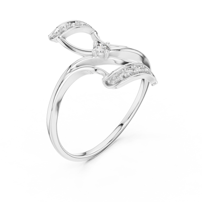 Sparkling Flutter Gold Ring