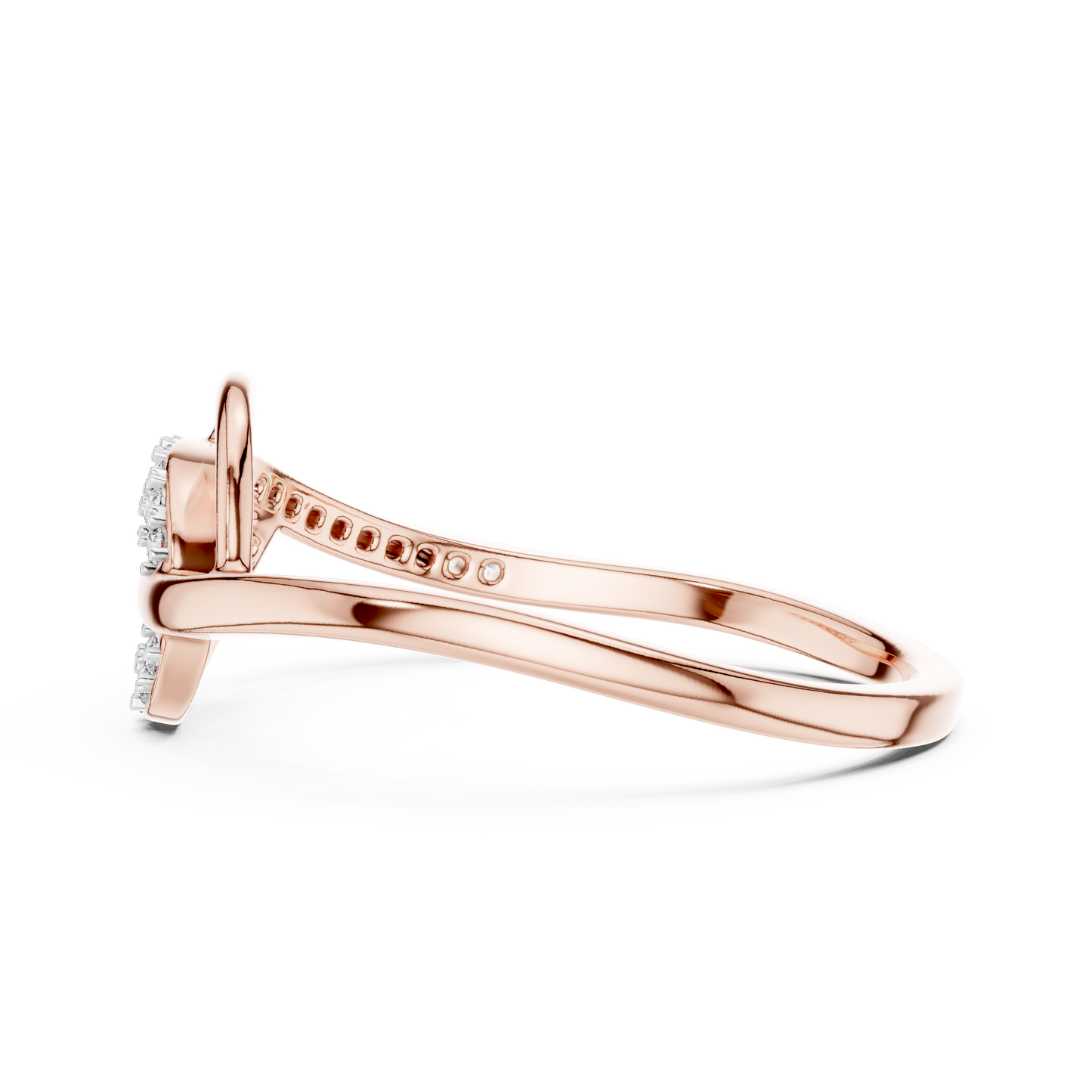 Elegant Infinity Twist Ring