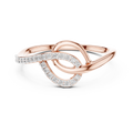 Elegant Infinity Twist Ring