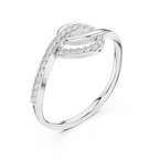 Elegant Infinity Twist Ring