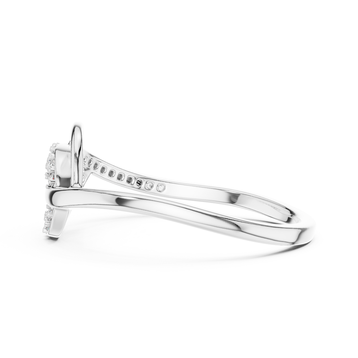 Elegant Infinity Twist Ring
