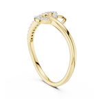 Elegant Infinity Twist Ring