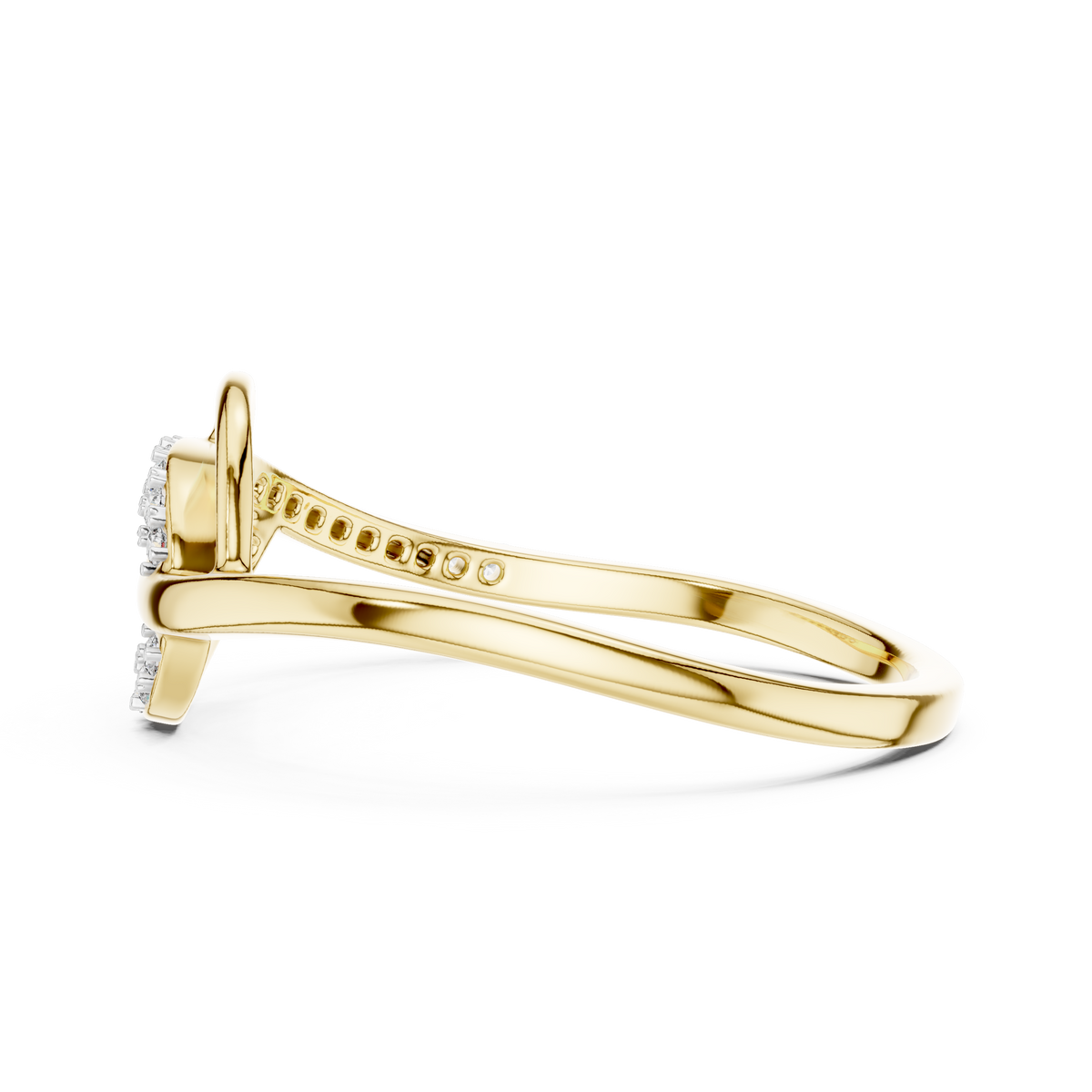 Elegant Infinity Twist Ring