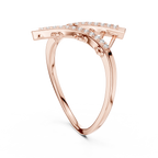 Modern Art Diamond Ring