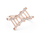 Modern Art Diamond Ring