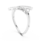 Modern Art Diamond Ring