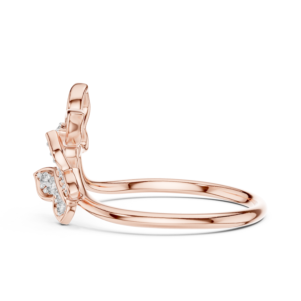 Sparkling Nature Inspired Ring