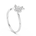 Sparkling Nature Inspired Ring