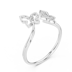 Sparkling Nature Inspired Ring