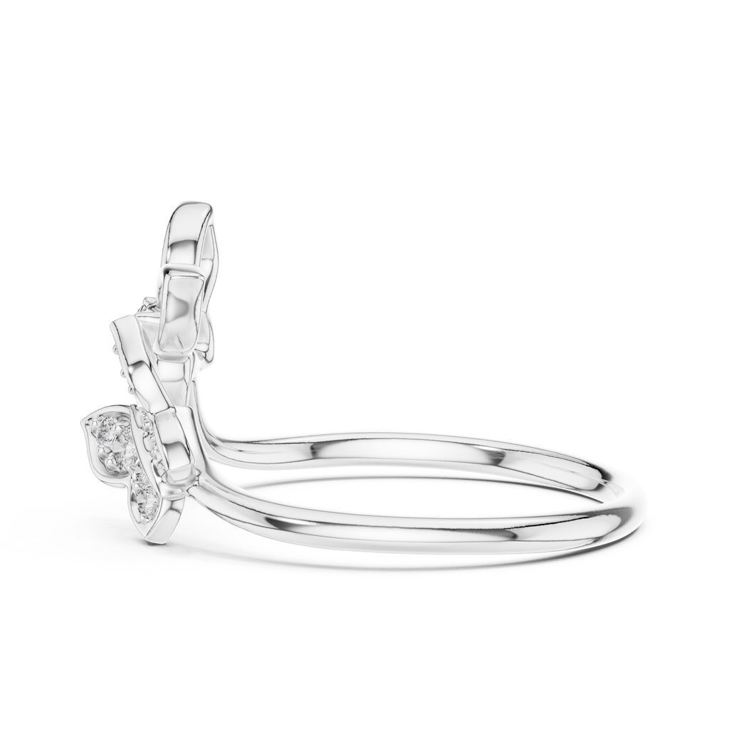 Sparkling Nature Inspired Ring