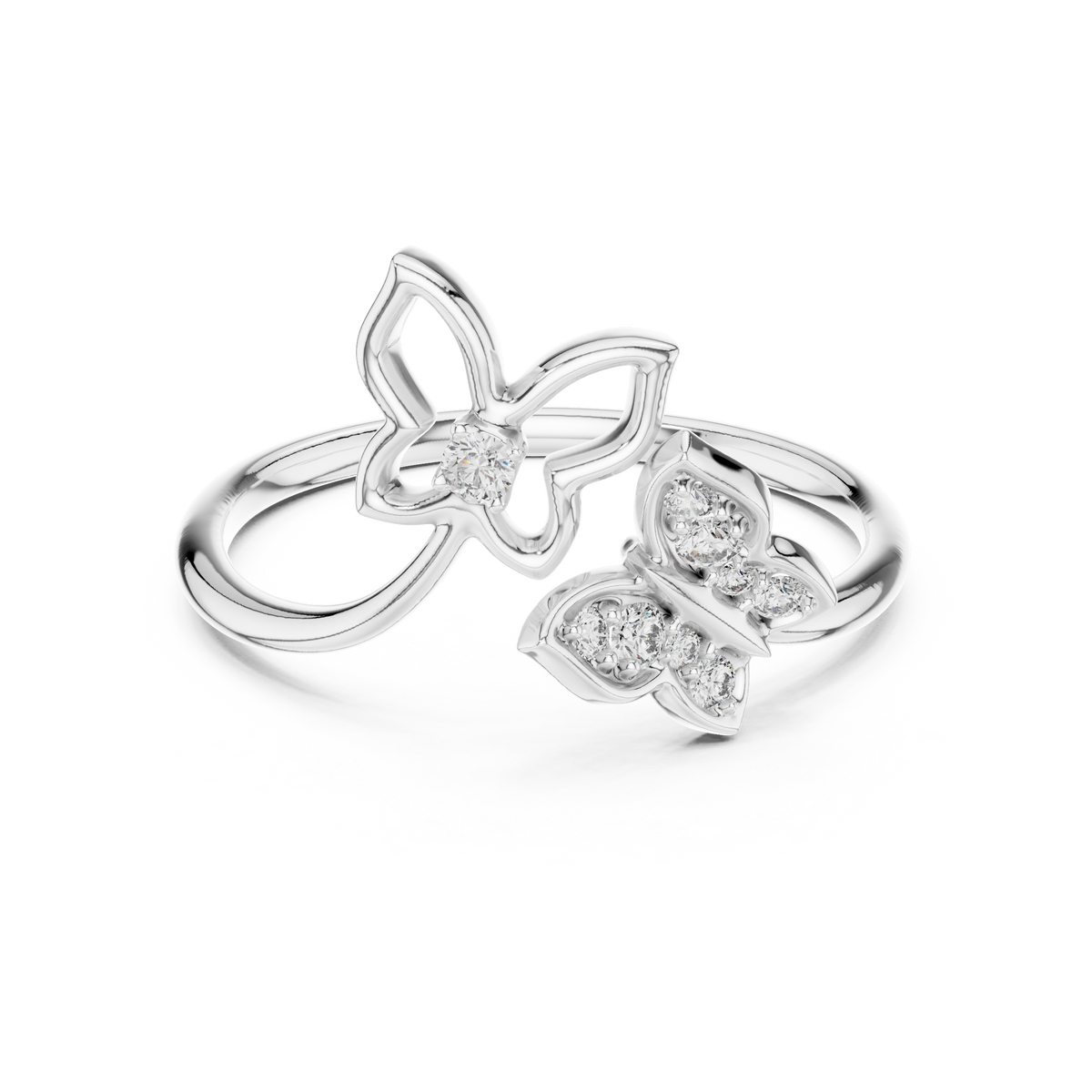 Sparkling Nature Inspired Ring