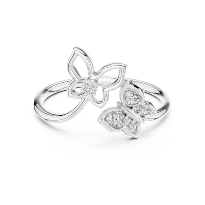 Sparkling Nature Inspired Ring