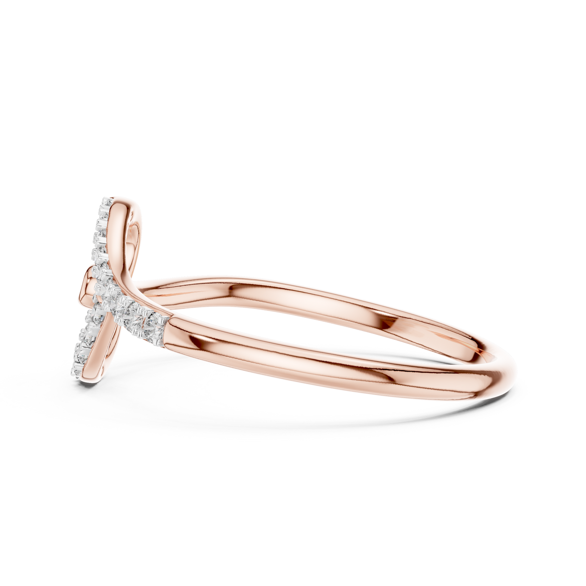 Romantic Gold Heart Ring