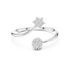 Luxe Twin Bloom Diamond Ring