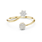 Luxe Twin Bloom Diamond Ring