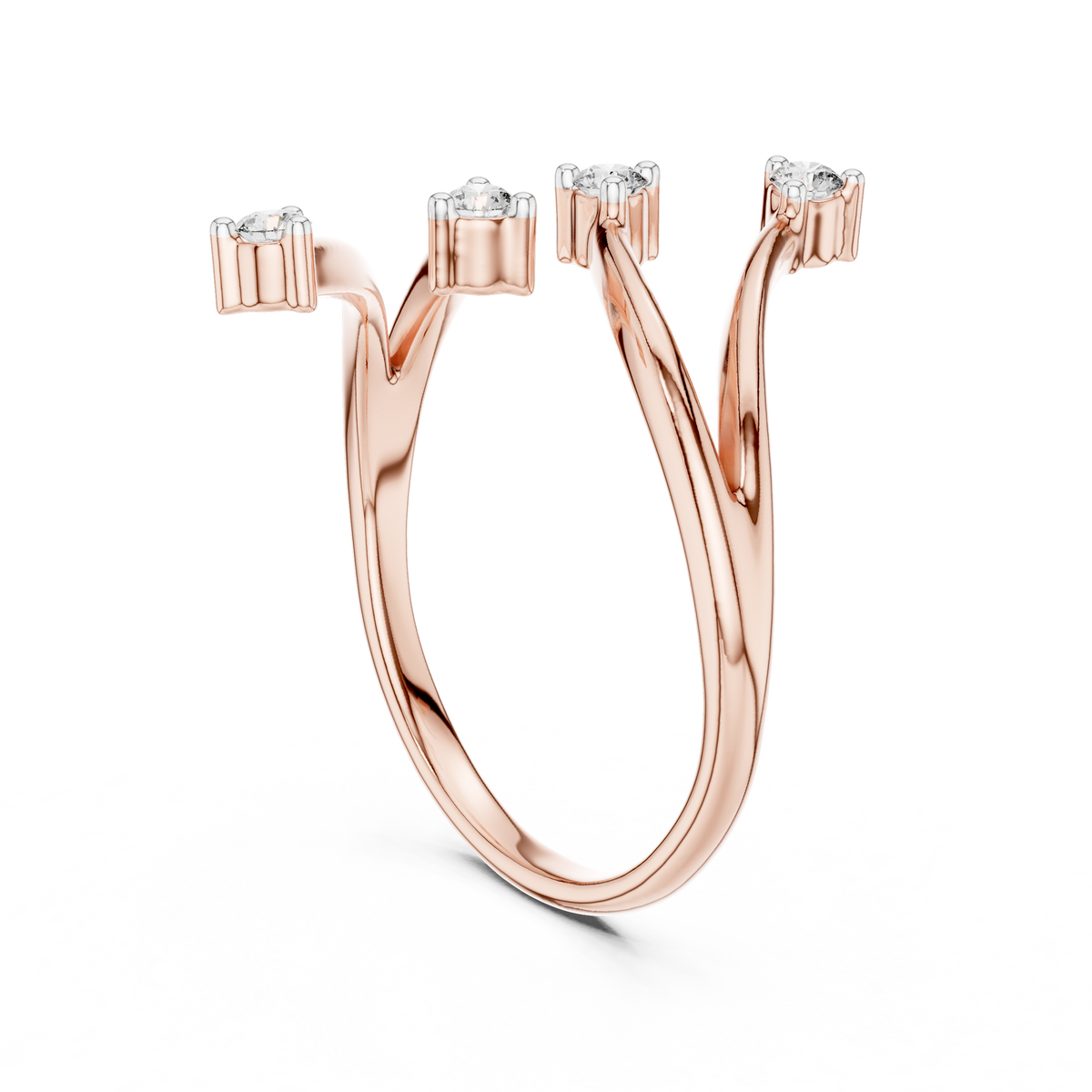 Twinkling Galaxy Gold Ring