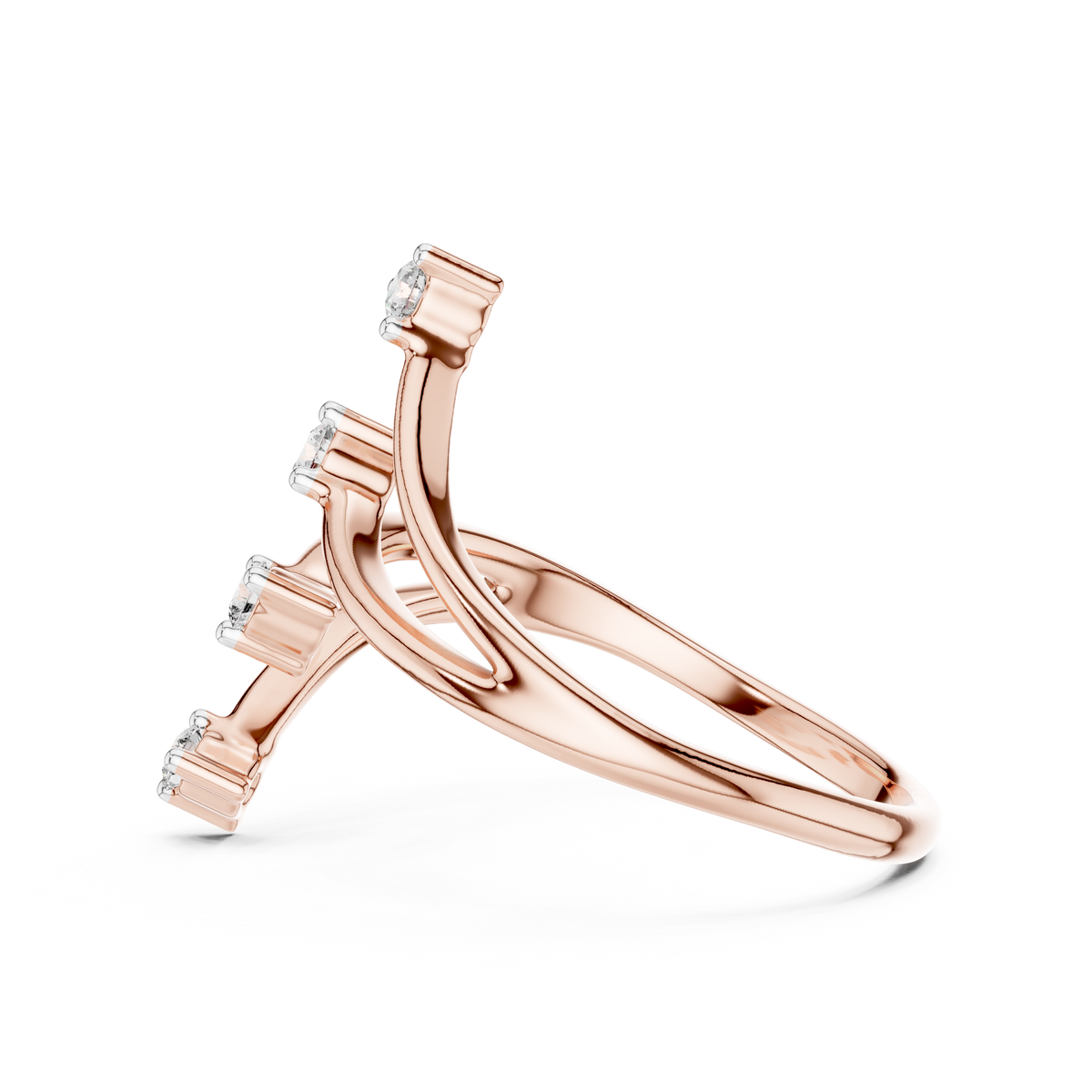 Twinkling Galaxy Gold Ring