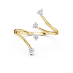 Twinkling Galaxy Gold Ring