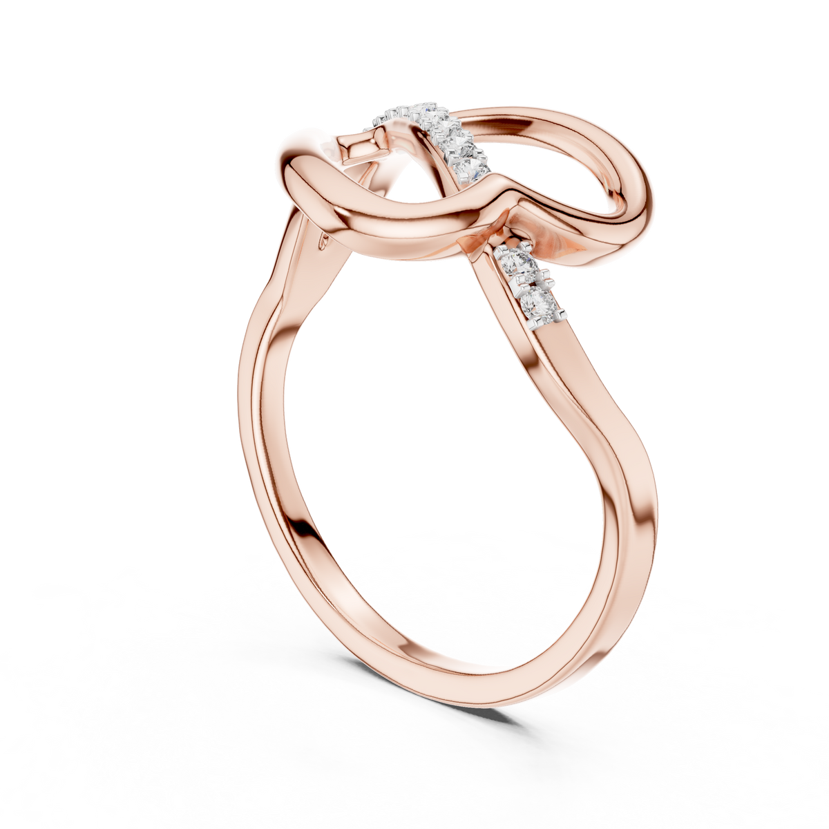 Elegant Open Loop Ring
