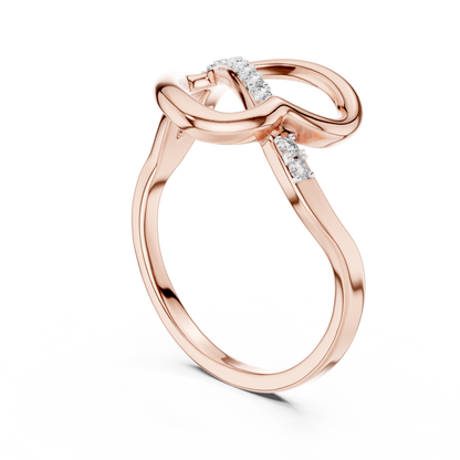 Elegant Open Loop Ring