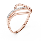 Elegant Open Loop Ring