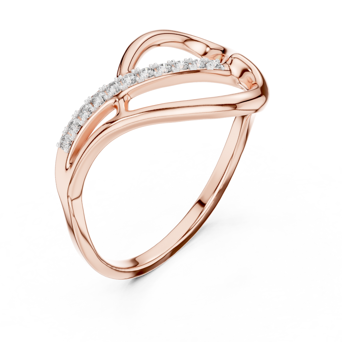 Elegant Open Loop Ring