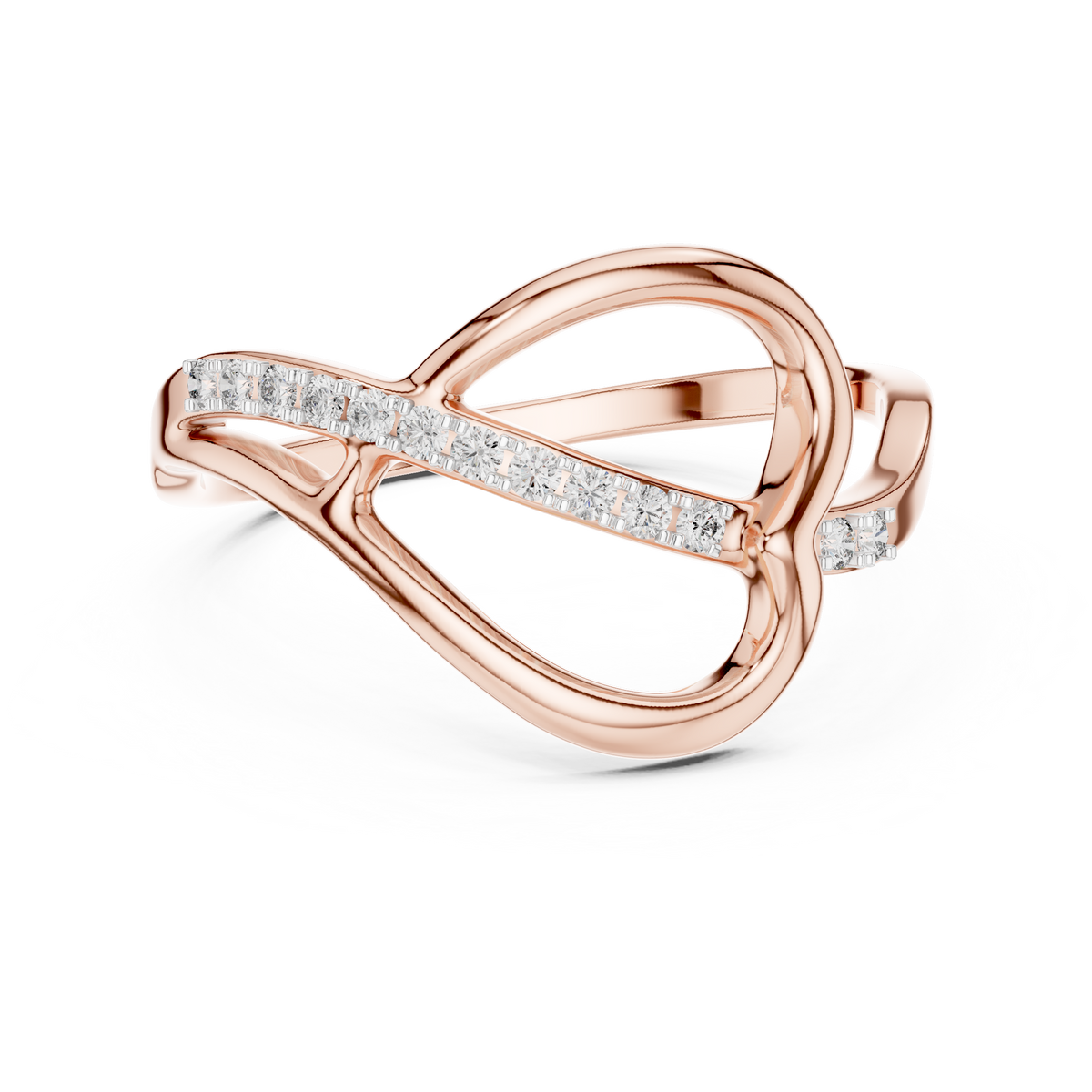 Elegant Open Loop Ring