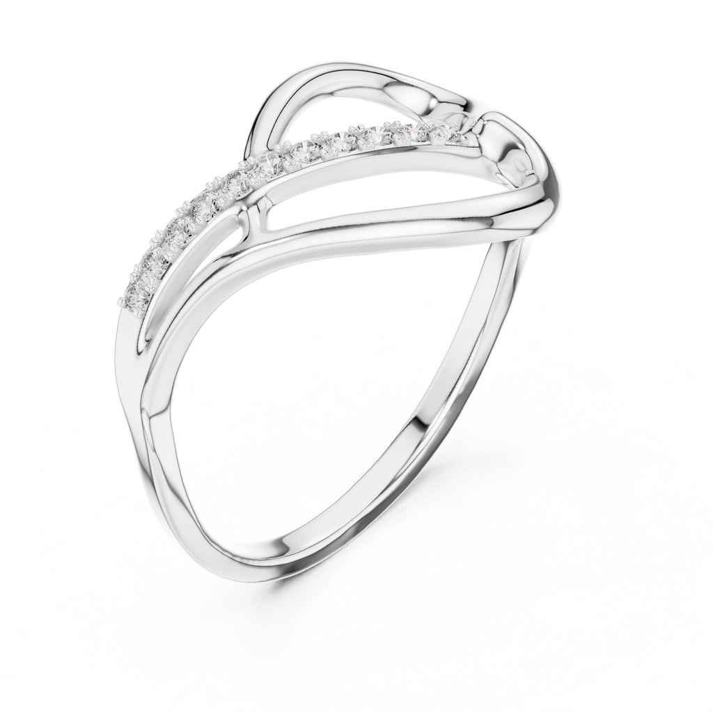 Elegant Open Loop Ring