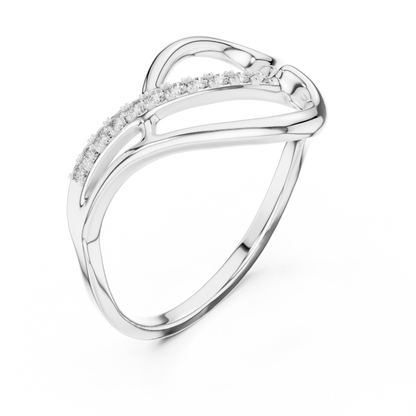 Elegant Open Loop Ring
