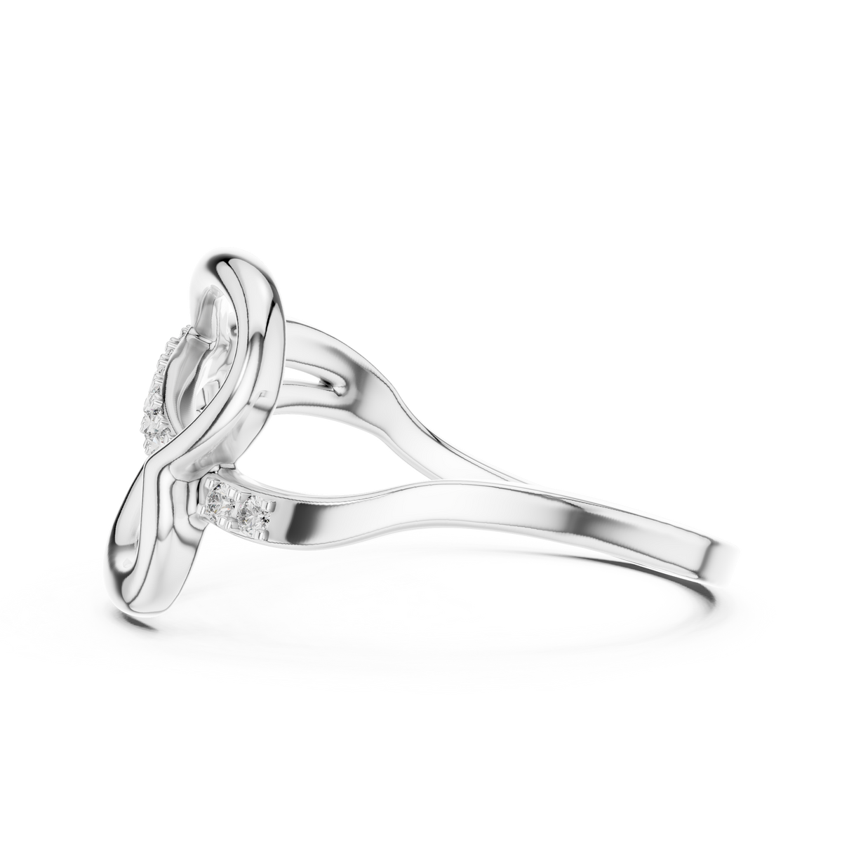 Elegant Open Loop Ring