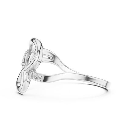Elegant Open Loop Ring