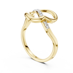 Elegant Open Loop Ring