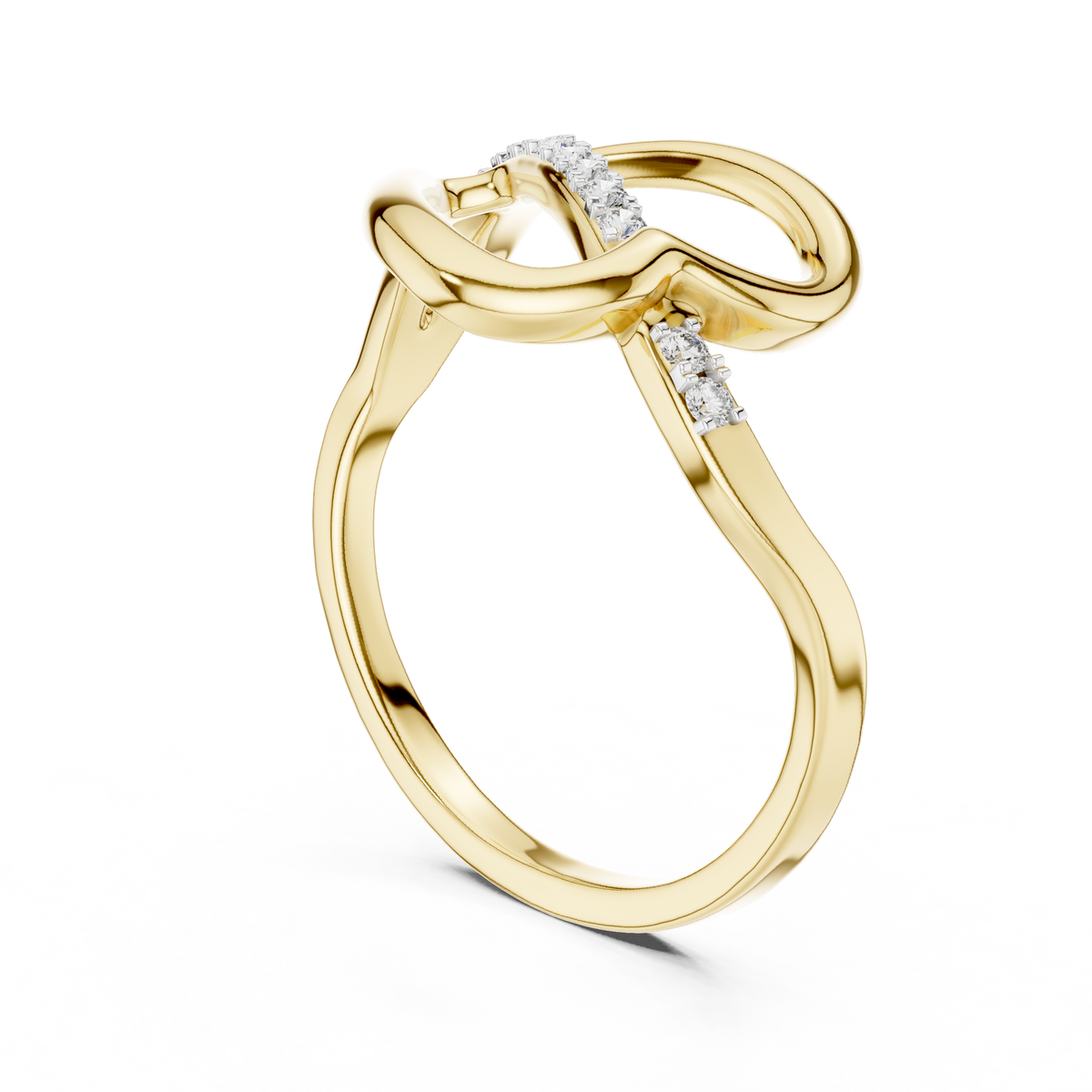 Elegant Open Loop Ring