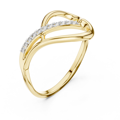 Elegant Open Loop Ring