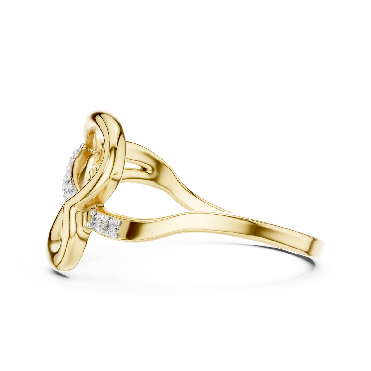Elegant Open Loop Ring