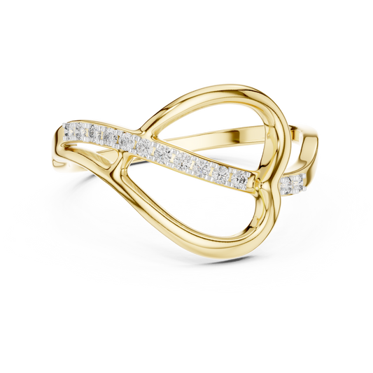 Elegant Open Loop Ring