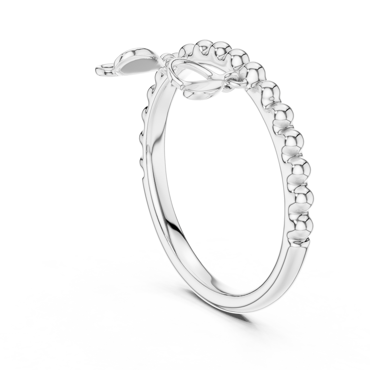 Elegant Dual Heart Dangle Ring