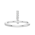 Golden Halo Diamond Ring