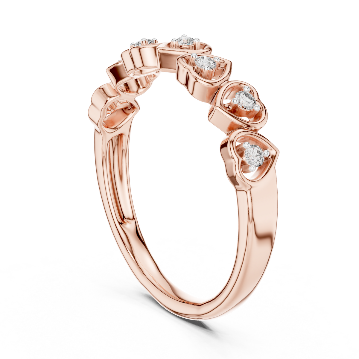 Elegant Love Spark Ring
