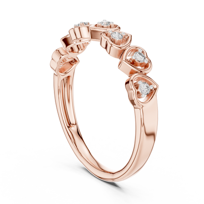 Elegant Love Spark Ring