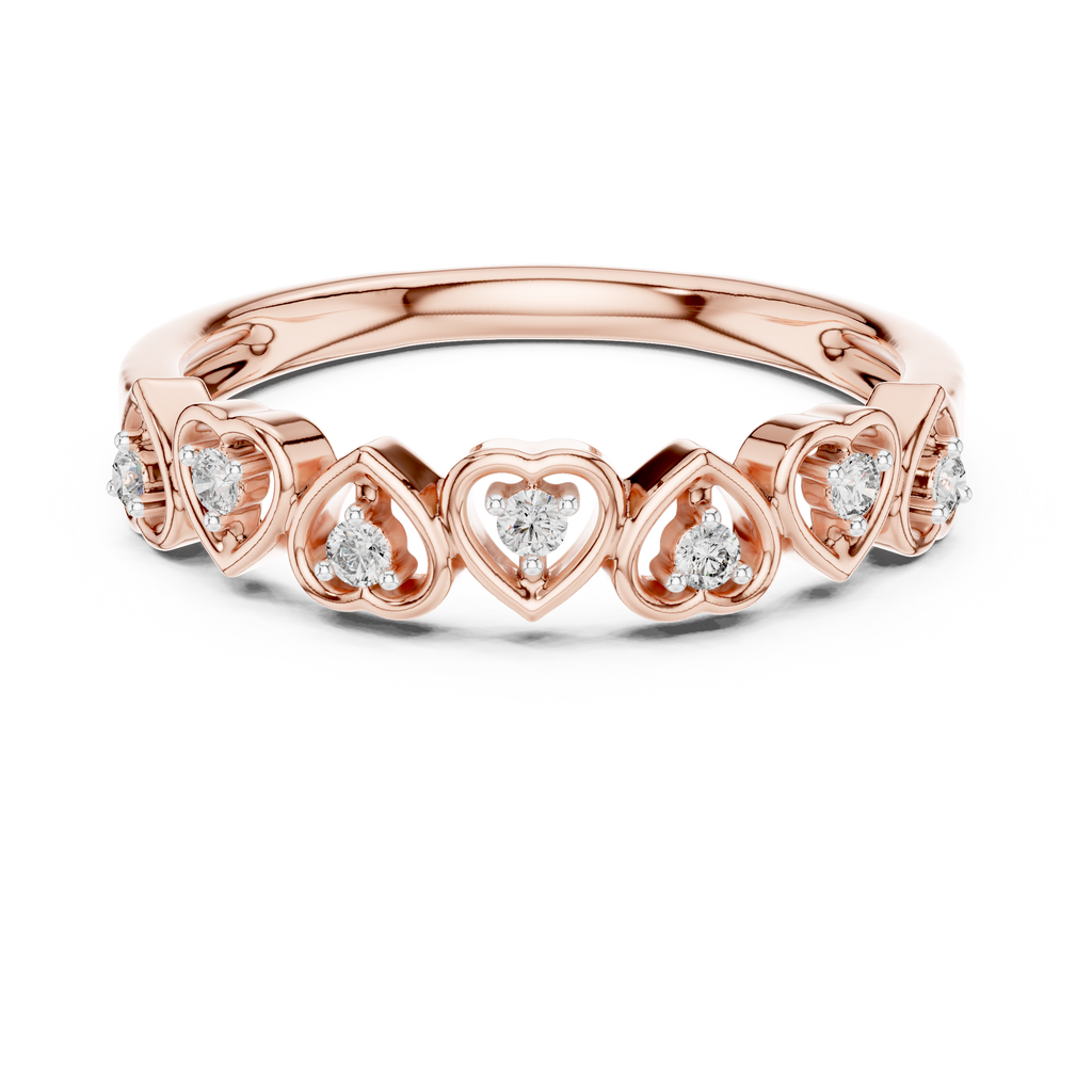 Elegant Love Spark Ring